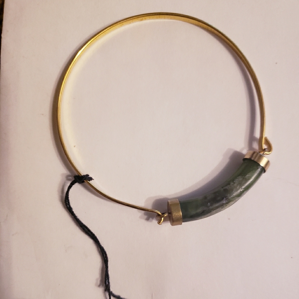 Genuine Jade gold bracelet